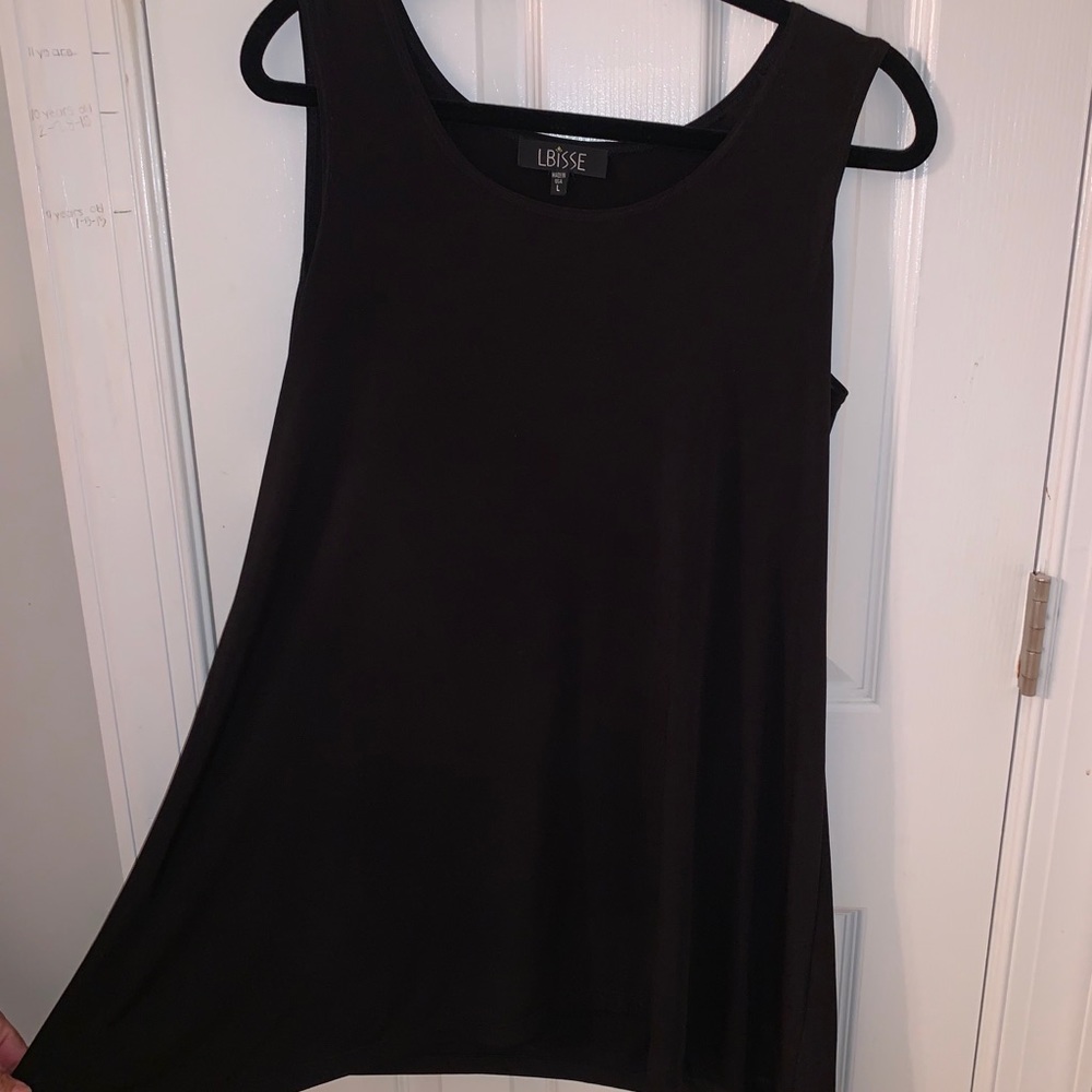 Lbisse flowy black shirt/dress
